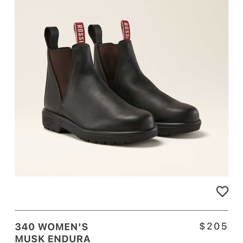 Dark Brown Leather Women’s Boots